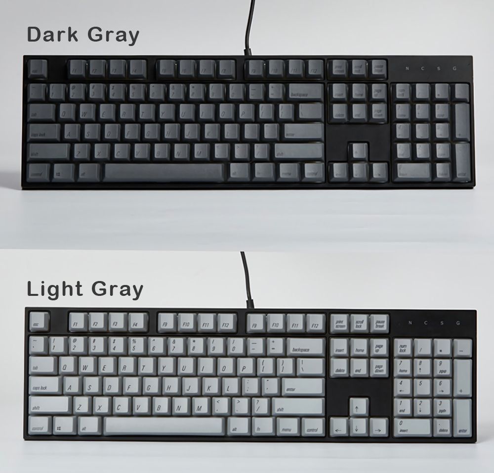 Magicforce-108-Key-White-Gray-Color-Dye-sub-PBT-Keycaps-Keycap-Set-for-Mechanical-Keyboard-1400177