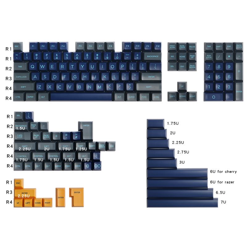 Maxkey-159-Key-Atlantis-SA-Profile-ABS-Keycaps-Customized-Keycap-Set-for-60-65-75-80-100-HHKB-ISO-La-1645317