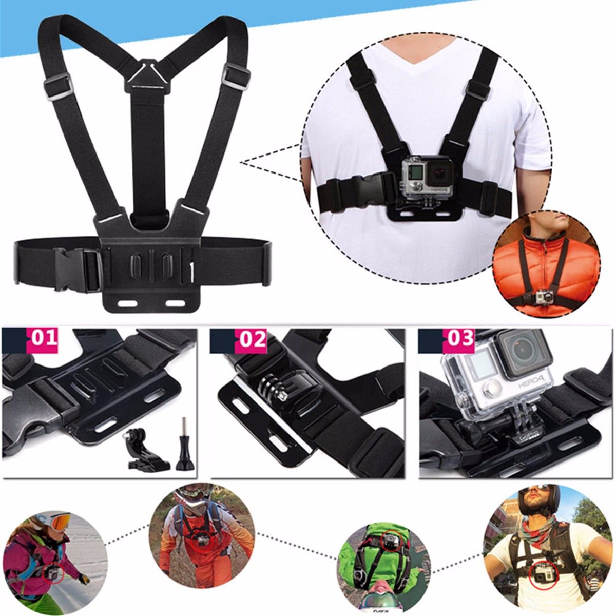 37-in-1-Wrist-ChesT-strap-Monopod-Mount-Accessories-Set-Kit-For-Gopro-2-3-3-Plus-4-Xiaomi-Yi-SJcam-1054251