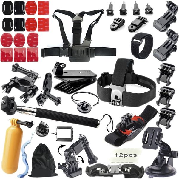 51-in-1-Floating-Bobber-Monopod-Hand-Head-ChesT-strap-Adapter-Mounts-Accessories-Kit-Sets-for-GoPro-1053455