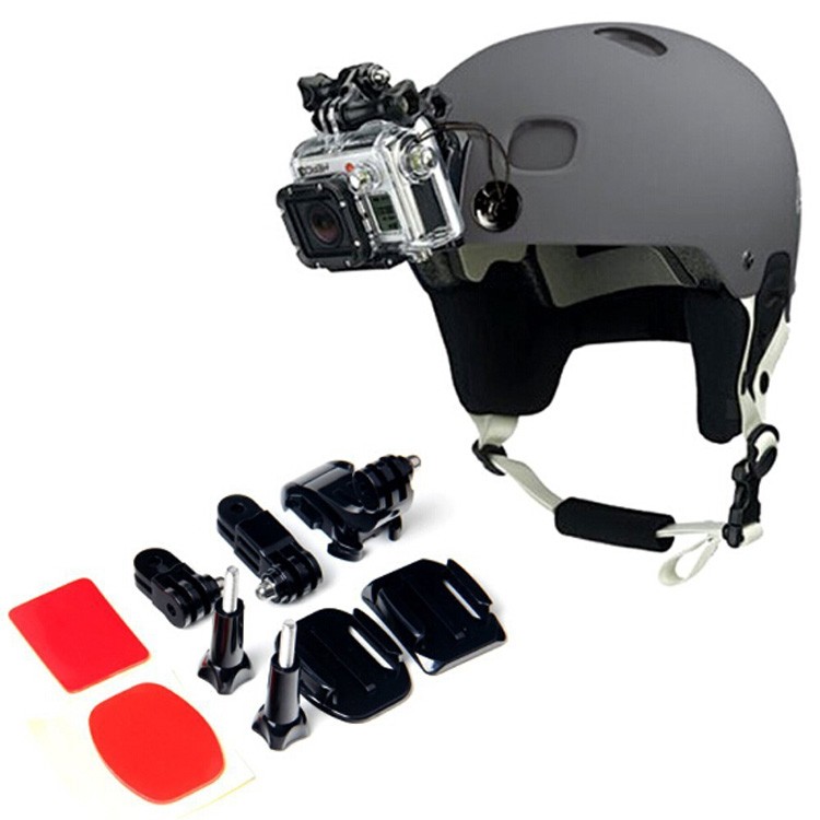Helmet-Accessories-Set-J-Hook-Buckle-Mount-Basic-Adapter-Screw-with-3M-Sticker-for-Gopro-Hero-5-4-3--1107494