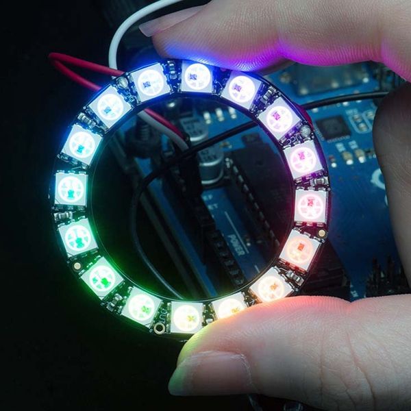 10Pcs-CJMCU-16-Bit-WS2812-5050-RGB-LED-Driver-Development-Board-1054771