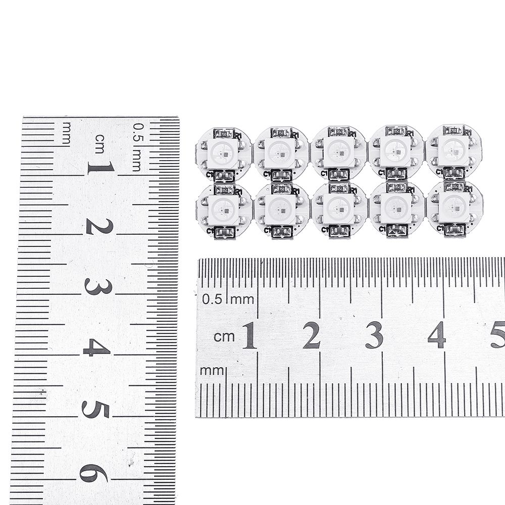 10Pcs-Geekcreitreg-DC-5V-3MM-x-10MM-WS2812B-SMD-LED-Board-Built-in-IC-WS2812-958213