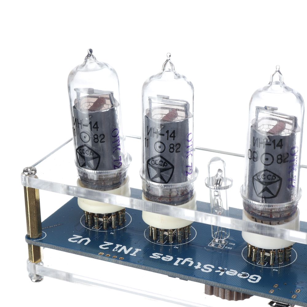 5V-1A-In14-Nixie-Tube-LED-Clock-Glow-Tube-Clock-Module-Board-Motherboard-Digital-Clock-With-Tubes-As-1709296