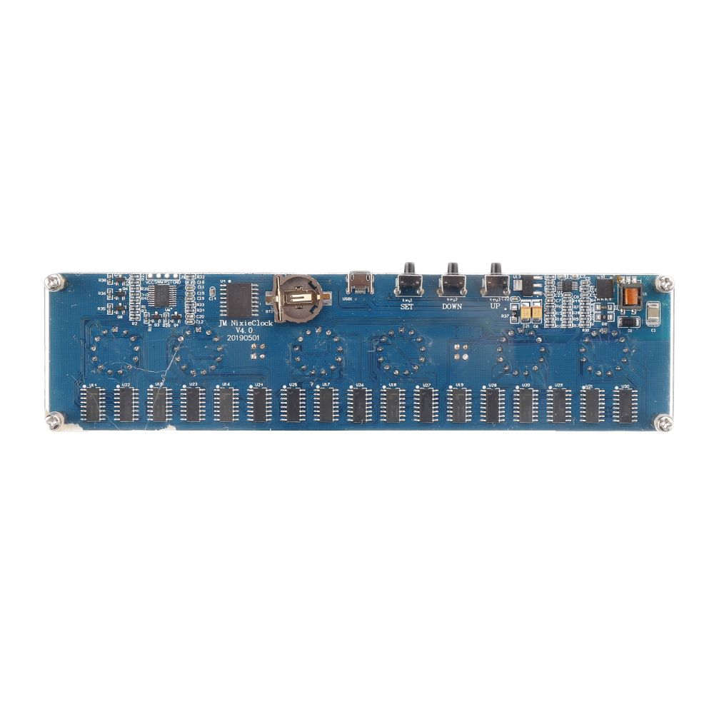 5V-1A-In14-Nixie-Tube-LED-Clock-Glow-Tube-Clock-Module-Board-Motherboard-Digital-Clock-With-Tubes-As-1709296