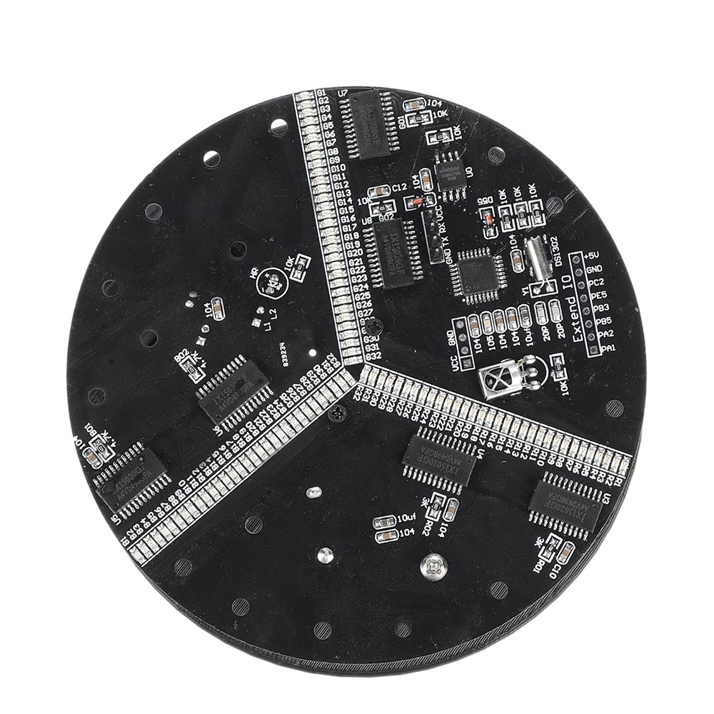 7-Color-Rotating-LED-Board-Assembled-USB-5V-Charging-Programmable-1764286