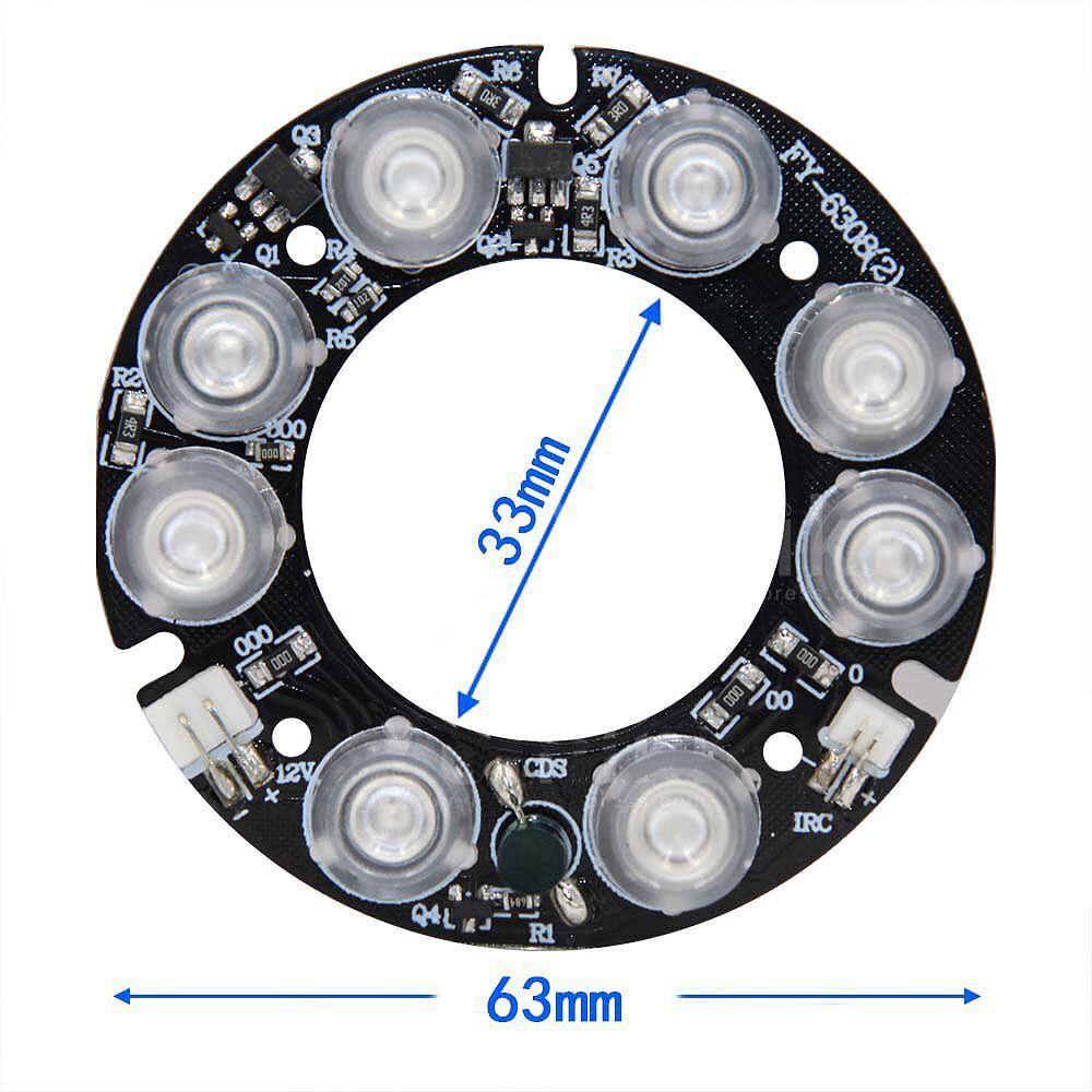 8Array-LED-IR-10m-30m-DC12V-PCB-Board-63x33mm-Infrared-Light-Board-Night-Vision-for-CCTV-Array-IR-Bu-1647761