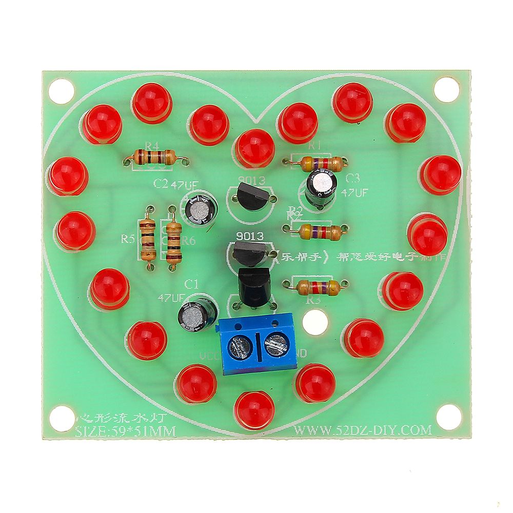 Assembled-Electronic-Heart-shaped-LED-Flash-Light-Module-Board-3-4V-61x68cm-1436508