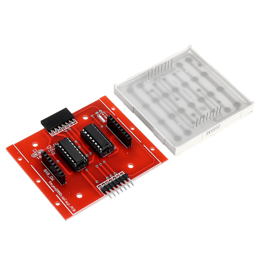 Keyes-Brick-88-Dot-Matrix-Module-with-Pin-Header-I2C-Communication-1699964