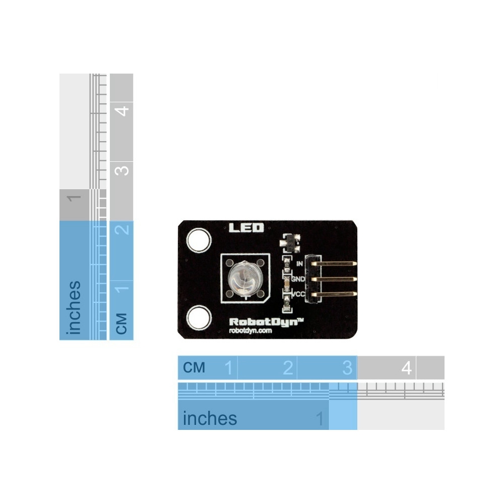 Robotdynreg-Infrared-LED-Module-33V5V-Ultraviolet-LED-Light-Board-1654314