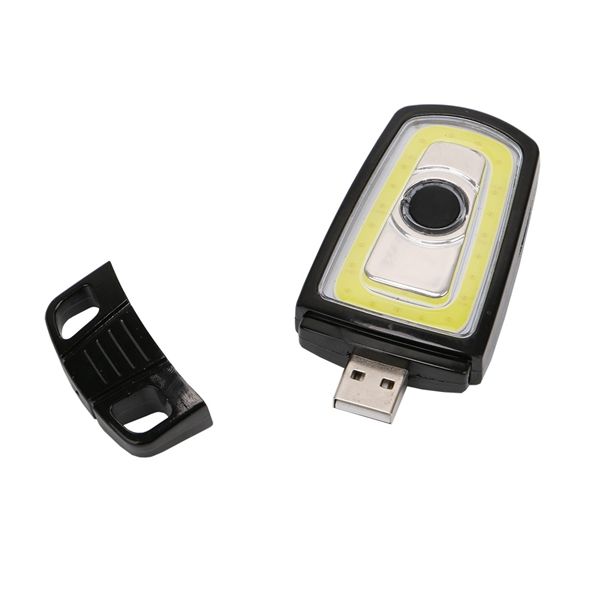 3W-Mini-USB-Rechargeable-COB-LED-Keychain-Camping-Light-Handy-Torch-Pocket-Flashlight-1260899