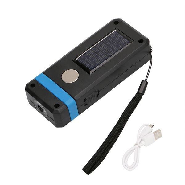 5W-Portable-COB-Solar-Work-Light-USB-Rechargeable-Outdoor-Magnetic-Camping-Lantern-Hanging-Torch-1288021
