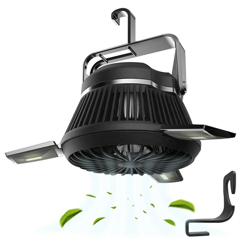 E27-Solar-LED-Garage-Light-Bulb-Deformable-Ceiling-Light-Fan-Shop-Workshop-Lamp-1704911