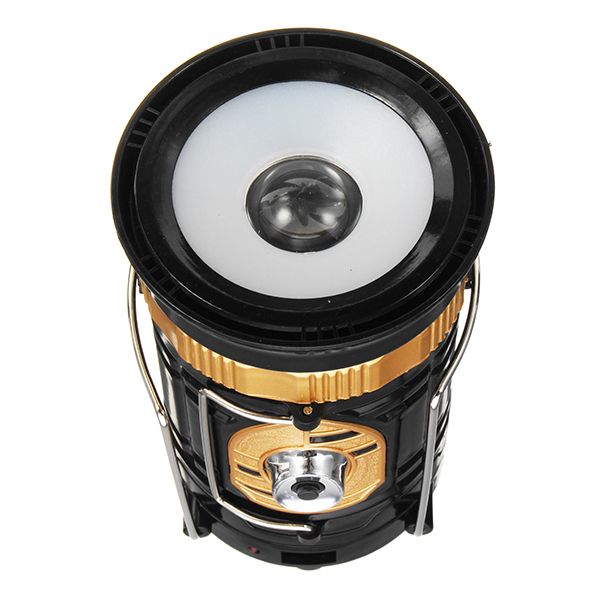 Solar-Powered-Rechargeable-Rotating-Flashlight-Collapsible-Outdoor-LED-Camping-Lantern-AC110-220V-1258924