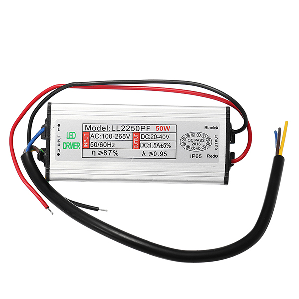 AC100-265V-To-DC20-40V-50W-Waterproof-LED-Driver-Power-Supply-With-SMD-Chip-1198207