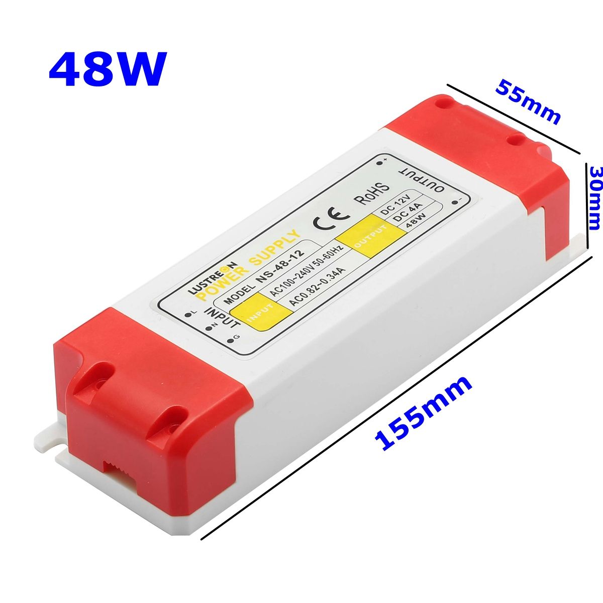 LUSTREON-12W-24W-36W-48W-60W-AC100-240V-to-DC12V-LED-Driver-Power-Supply-Adapter-Transformer-1156868