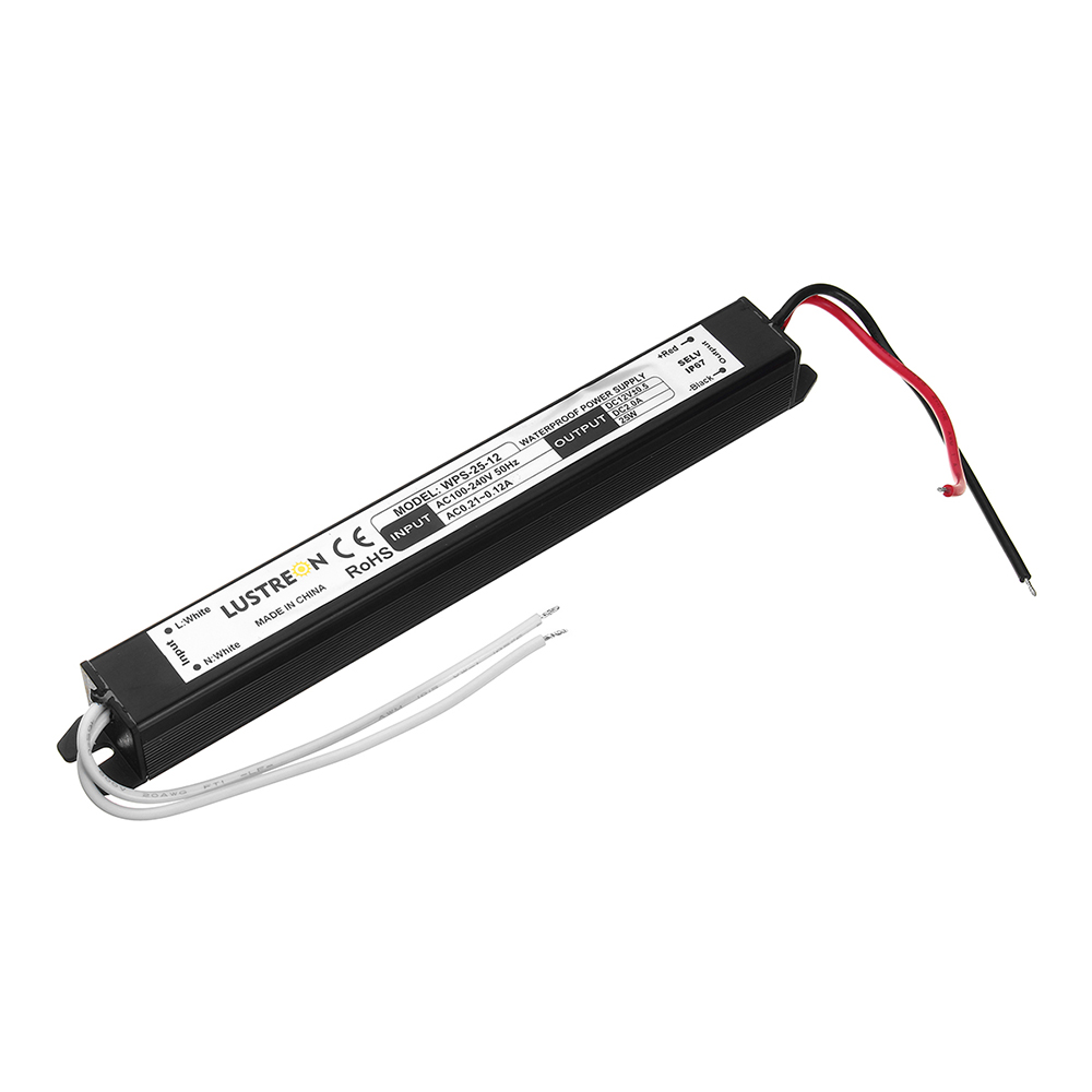 LUSTREON-12W-25W-36W-48W-60W-AC100-240V-to-DC12V-IP67-LED-Driver-Power-Supply-Lighting-Transformer-1306260