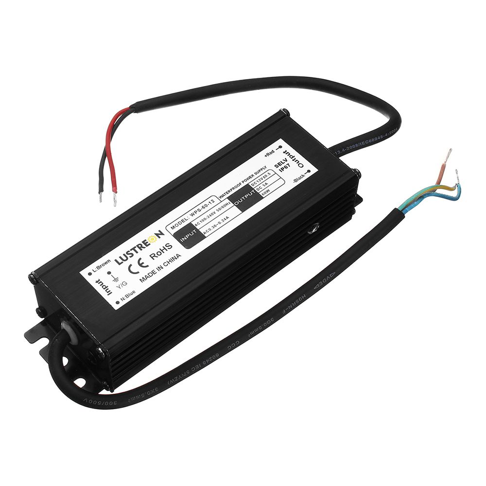 LUSTREON-12W-25W-36W-48W-60W-AC100-240V-to-DC12V-IP67-LED-Driver-Power-Supply-Lighting-Transformer-1306260