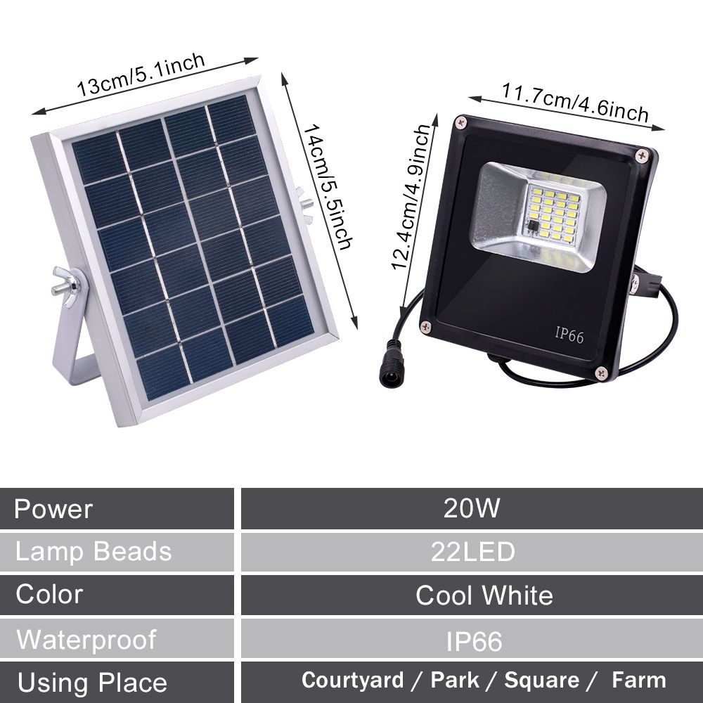 20W-20-LED-Solar-Flood-Light-Waterproof-Outdoor-Garden-Street-Path-Yard-Lamp-Remote-Control-1538457