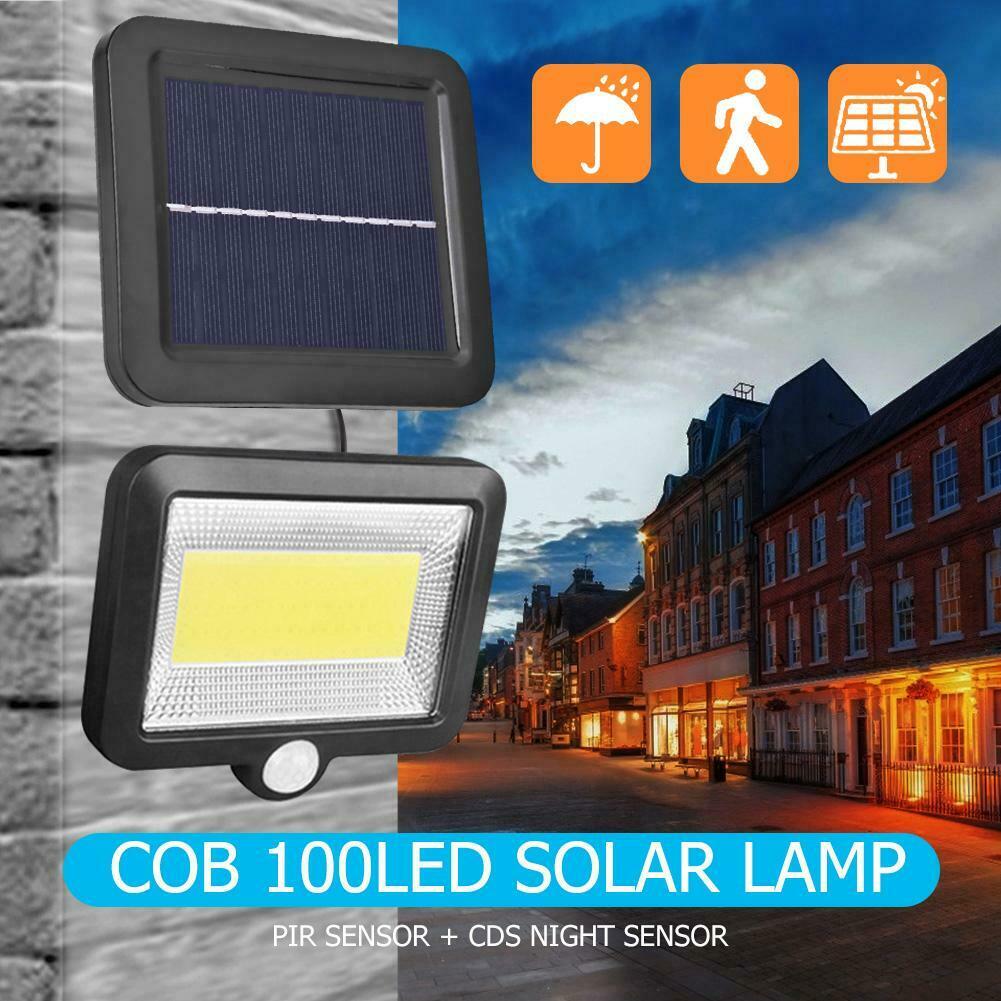 30W-Solar-Power-COB-100LED-PIR-Sensor-Motion-Flood-Lamp-Waterproof-IP65-Outdoor-Street-Garden-Yard-C-1573357