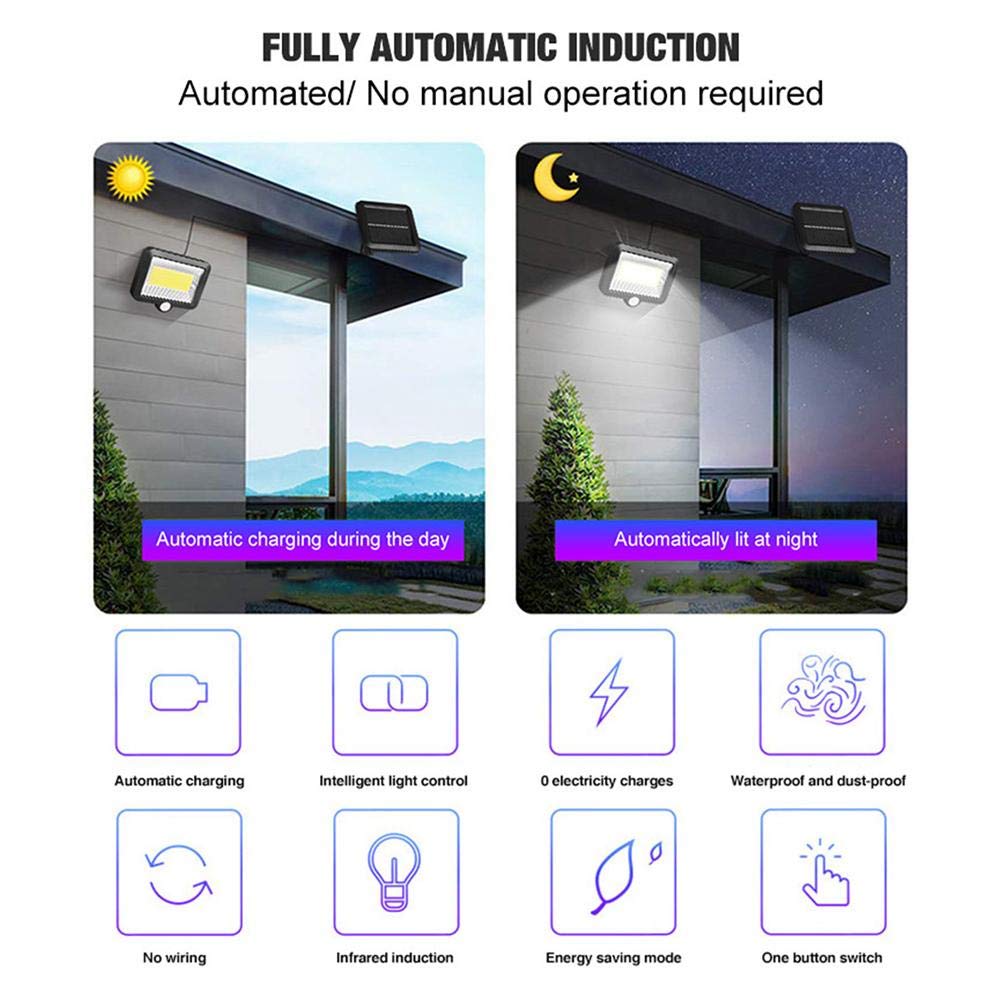 30W-Solar-Power-COB-100LED-PIR-Sensor-Motion-Flood-Lamp-Waterproof-IP65-Outdoor-Street-Garden-Yard-C-1573357