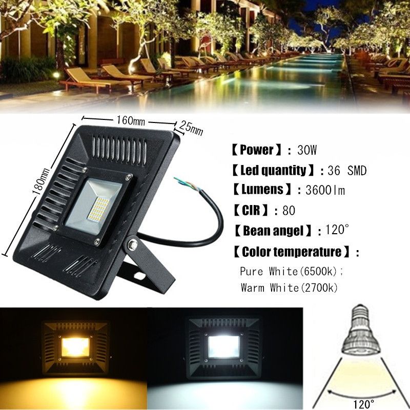 30W-Waterproof-Outdooors-LED-Ultra-Thin-Flood-Spot-Lightt-Landscape-Garden-Yard-Lamp-1111197