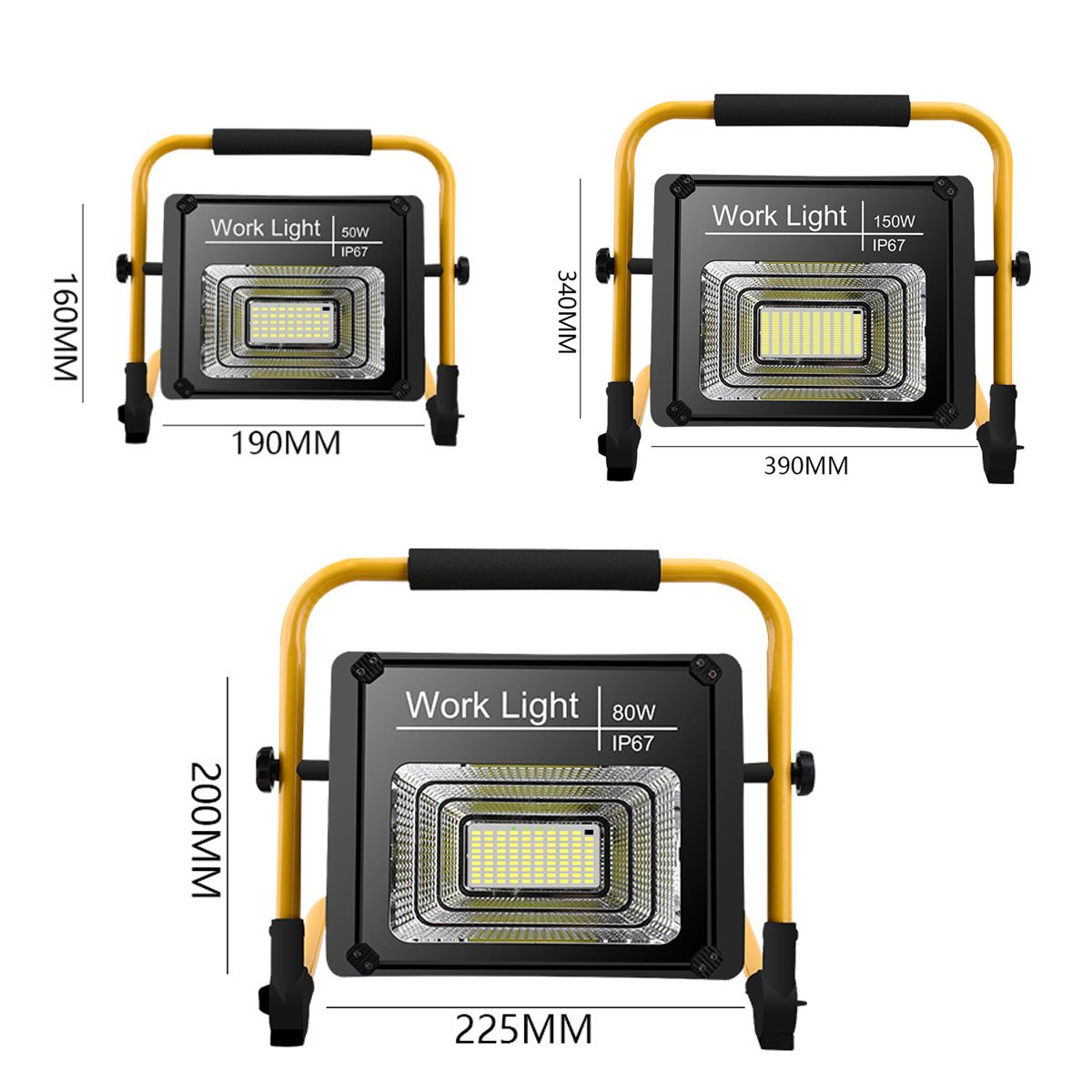 5080150W-LED-Outside-Wall-Light-Garden-Security-Flood-Light-IP67--Remote-Control-1650789