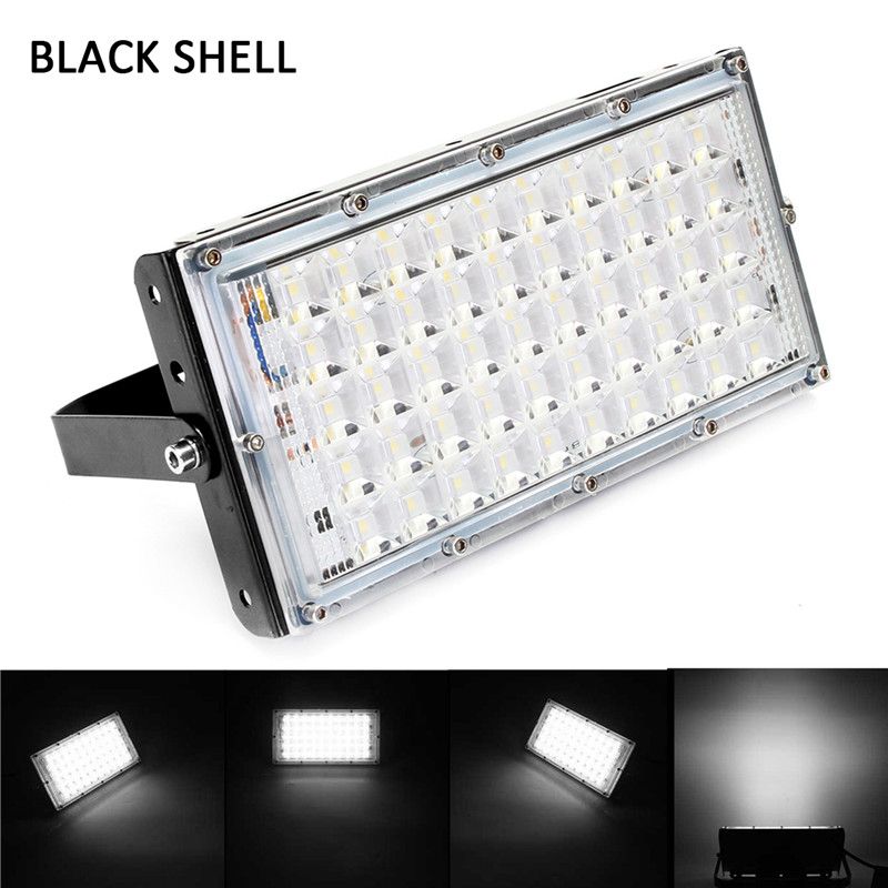 50W-Black-Shell-LED-Flood-Light-Waterproof-White-Light-Landscape-Garden-Lamp-for-Outdoor-AC185-265V-1305767