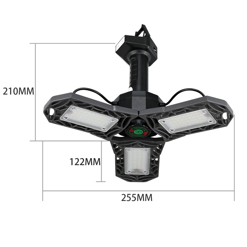 60W-80W-LED-Garage-Shop-Work-Flood-Light-Home-Ceiling-Fixture-Deformable-Lamp-AC85-265V-1585813