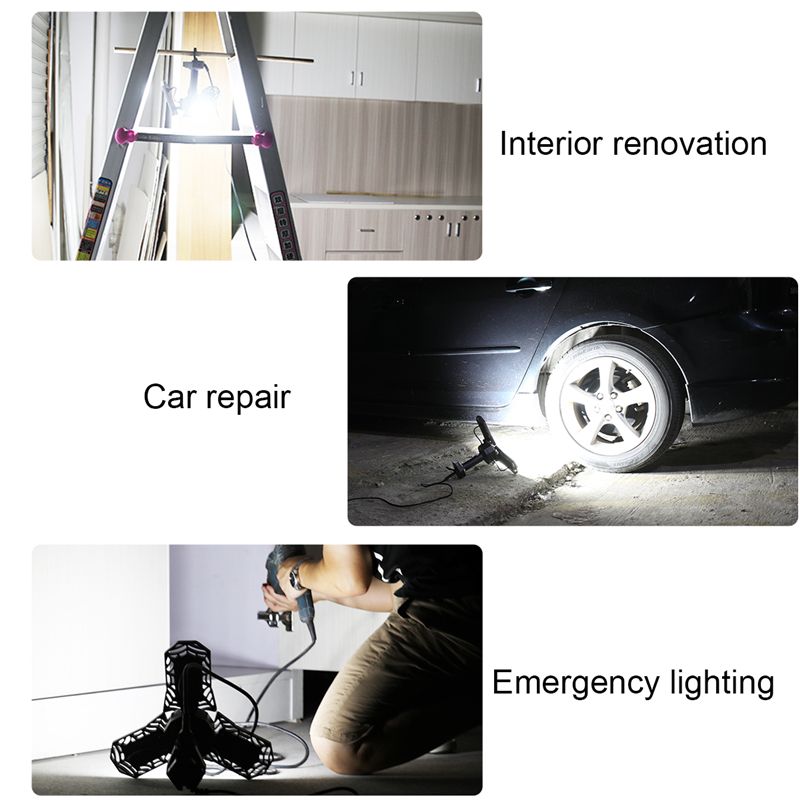 60W-80W-LED-Garage-Shop-Work-Flood-Light-Home-Ceiling-Fixture-Deformable-Lamp-AC85-265V-1585813