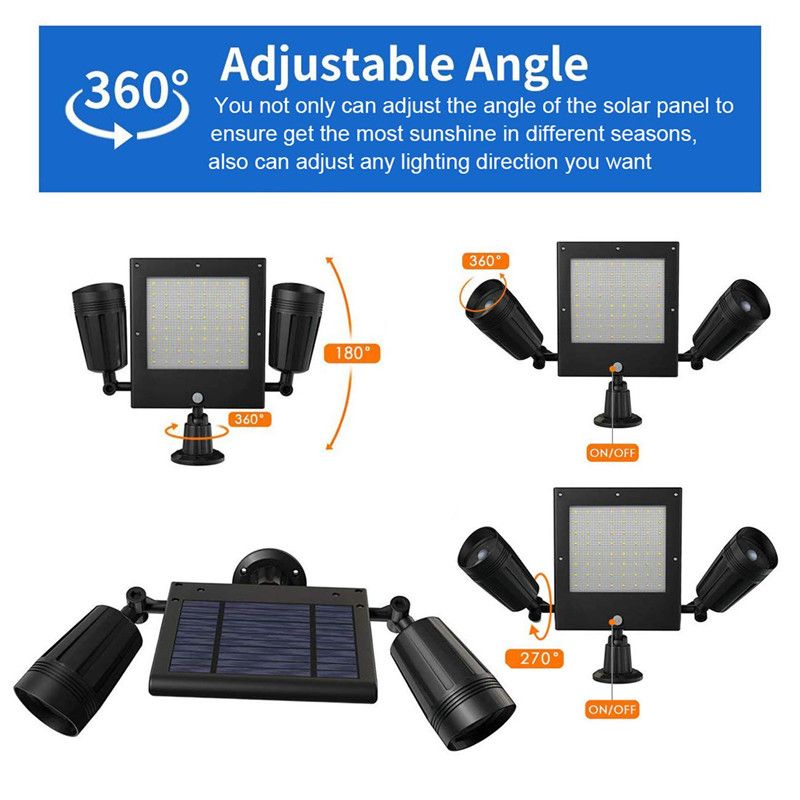 64LED-Solar-Flood-Light-Dual-Head-360deg-Rotatable-Outdoor-Motion-Sensor-Wall-Lamp-1655542