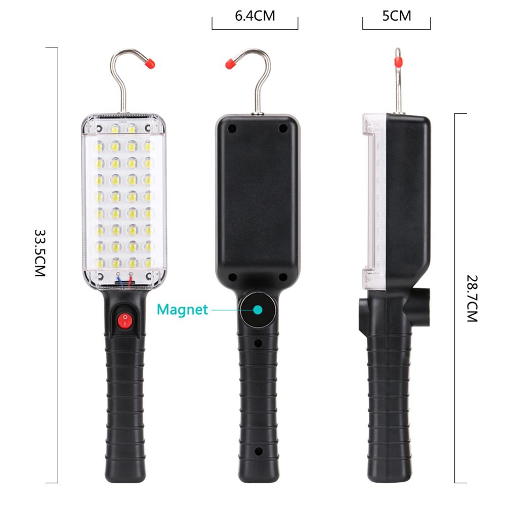 Portable-34-LED-Flashlight-Magnetic-Torch-USB-Rechargeable-Work-Light-Hanging-Hook-Tent-Lamp-Lantern-1415290