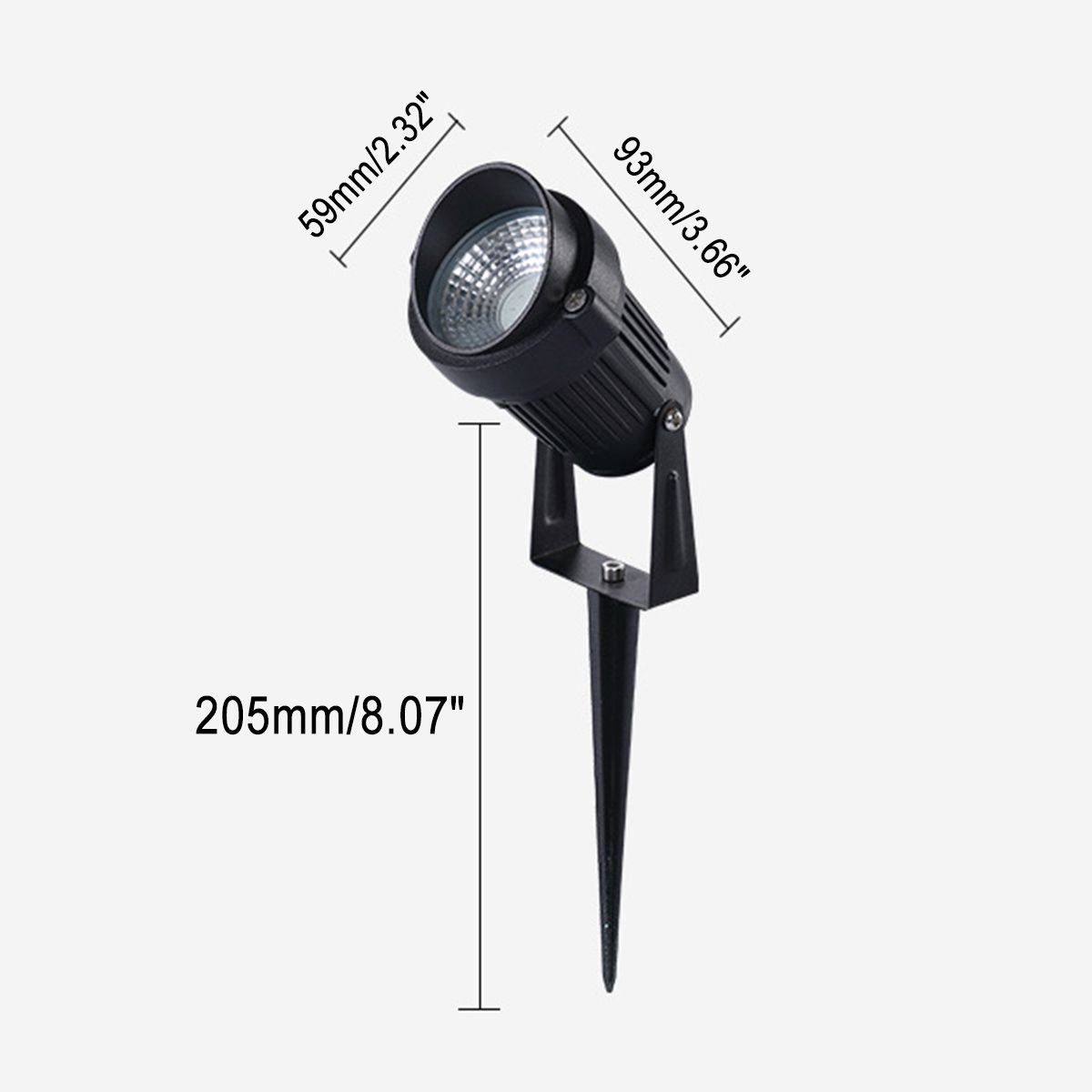 10pcs-5W-LED-Waterproof-Spotlights-Landscape-Lights-Walkway-Outdoor-Garden-1745490