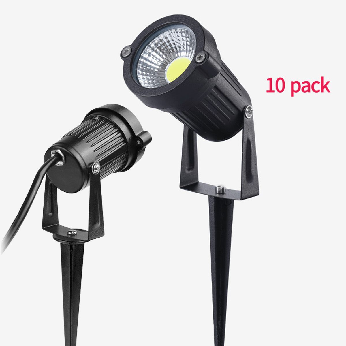 10pcs-5W-LED-Waterproof-Spotlights-Landscape-Lights-Walkway-Outdoor-Garden-1745490