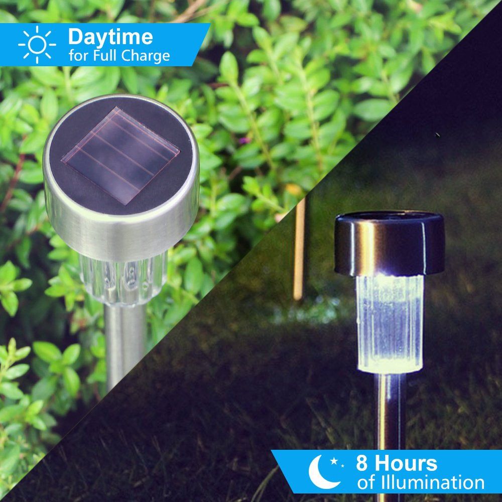 16pcs-Outdoor-Stainless-Steel-LED-Solar-Power-Lawn-Light-Garden-Landscape-Lamp-1514339
