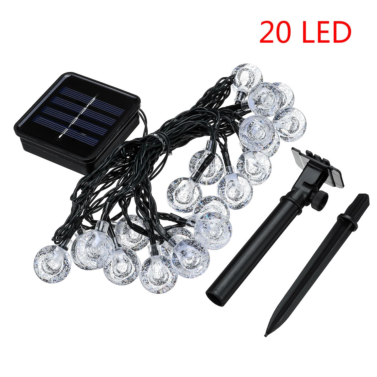 20-LEDs-Solar-String-Ball-Lights-Garden-Decor-Lamp-Outdoor-Waterproof-Warm-White--Multi-Color-1672117