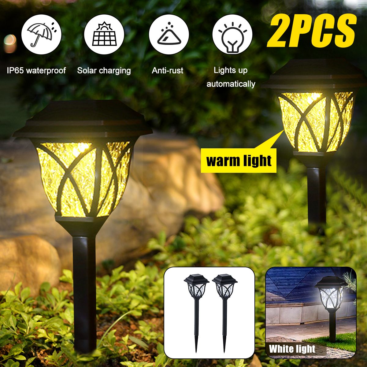 2PCS-Auto-Sensing-LED-Solar-Lamp-Garden-Lamps-For-Outdoor-Patio-Lawn-1755184