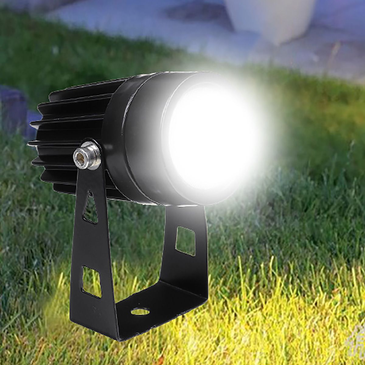 2PCS4PCS10PCS-12V-5W-COB-LED-Lawn-Lamp-Pure-White-Outdoor-Waterproof-Garden-Spotlights-Landscape-Yar-1690739