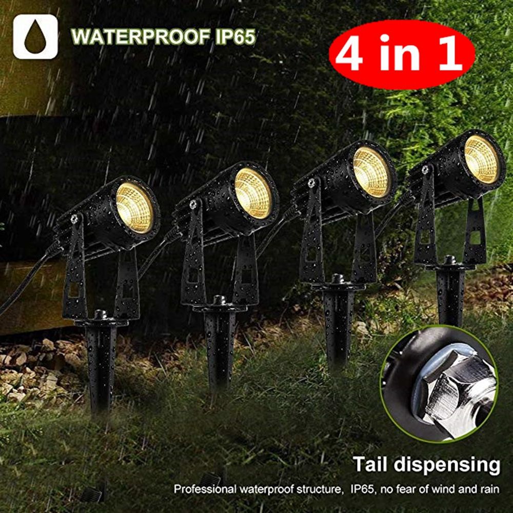 4-in-1-COB-LED-Outdoor-Landscape-Spot-Flood-Light-AC85-265V-Waterproof-for-Lawn-Pathway-1485564