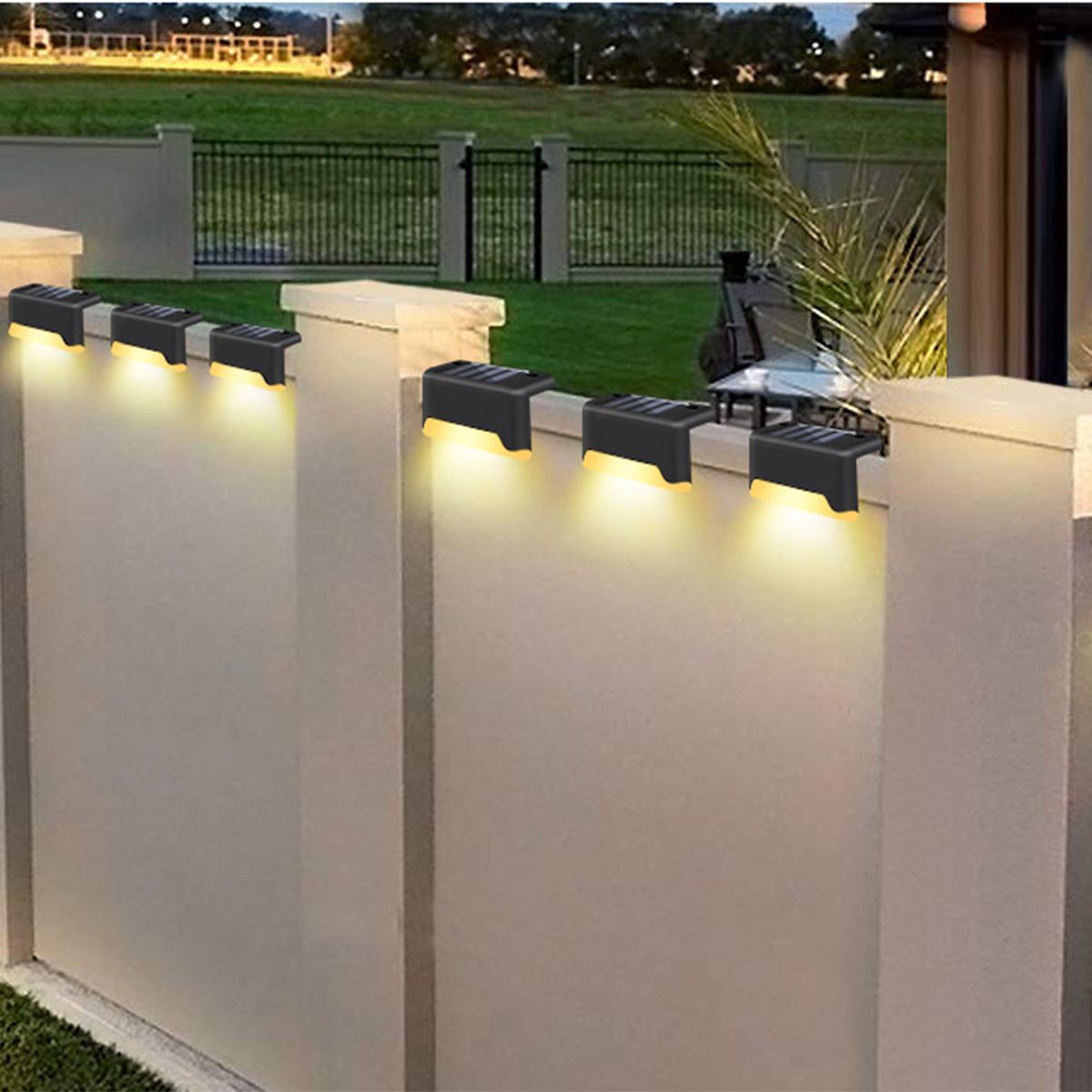 Outdoor-LED-Solar-Lawn-Light-Warm-White-Path-Stair-Waterproof-Wall-Garden-Landscape-Lamp-1706715