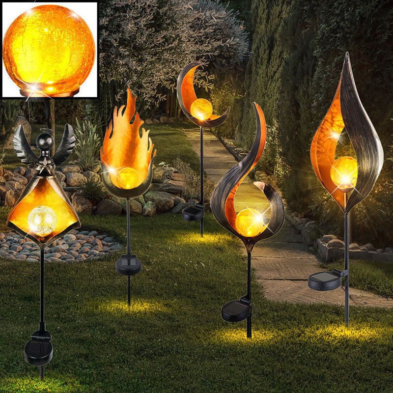 Solar-Light-Powered-Metal-LED-Garden-Light-Outdoor-Flame-Effect-Feature-Lawn-Ornament-1641500