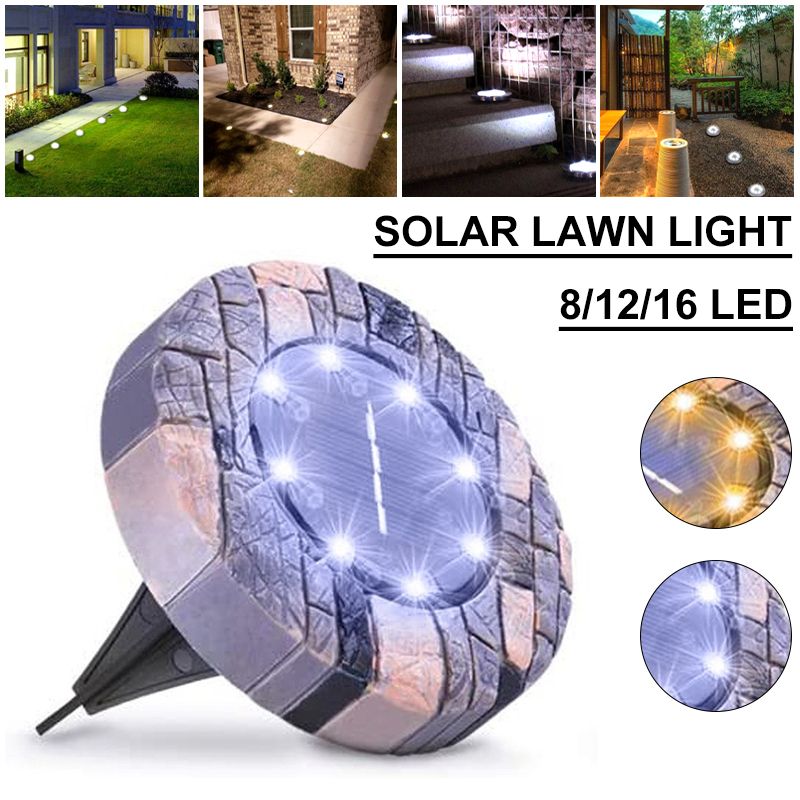 Solar-Powered-81216LED-Lawn-Light-Imitation-Stone-Buried-Lamp-for-Outdoor-Garden-Path-Street-1697746