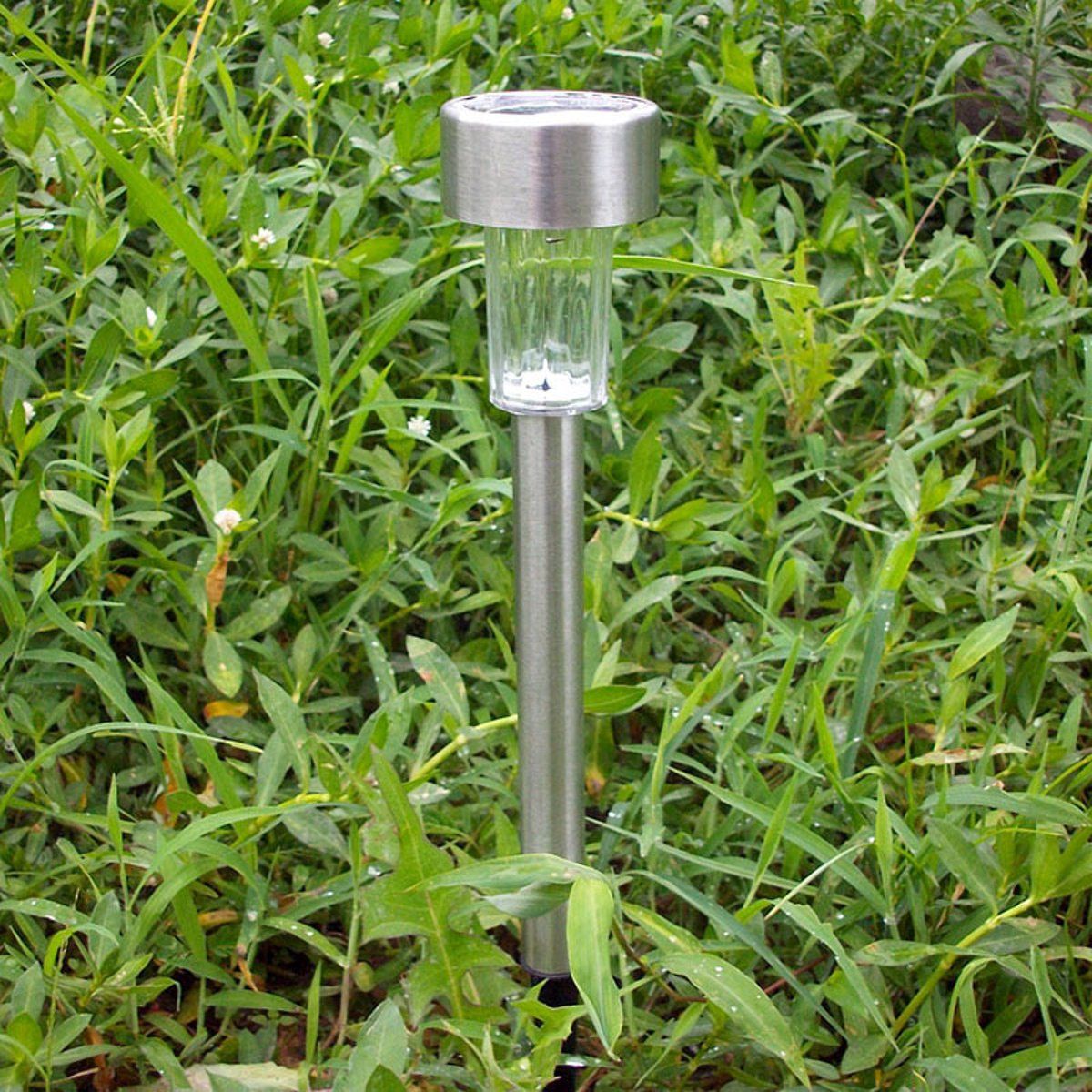 Solar-Powered-LED-Lawn-Light-Post-Stake-Patio-Outdoor-Stainless-Steel-Garden-Lamp-1706586