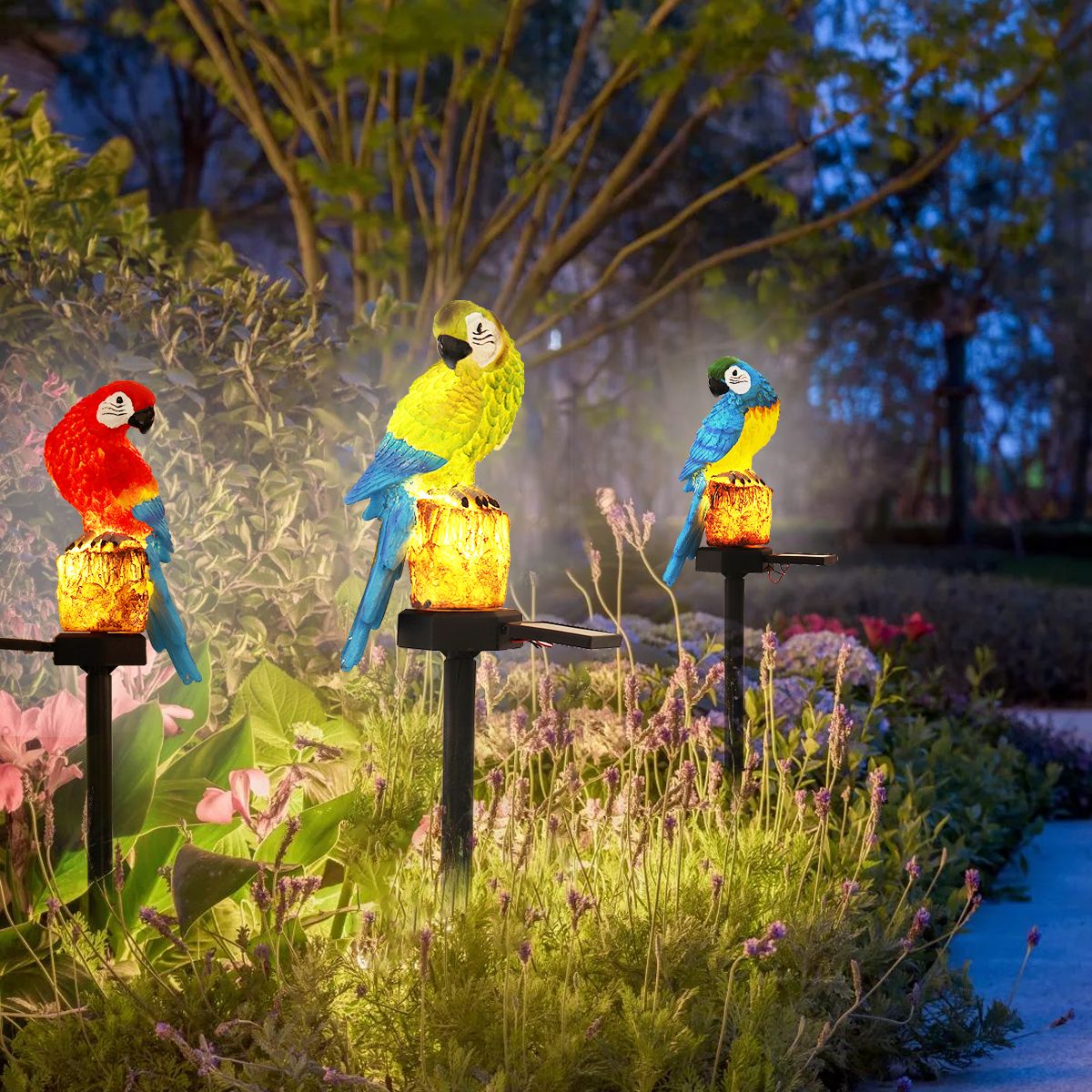 Solar-Powered-LED-Parrot-Lawn-Light-Waterproof-Garden-Landscape-Lamp-Outdoor-Decor-1737060