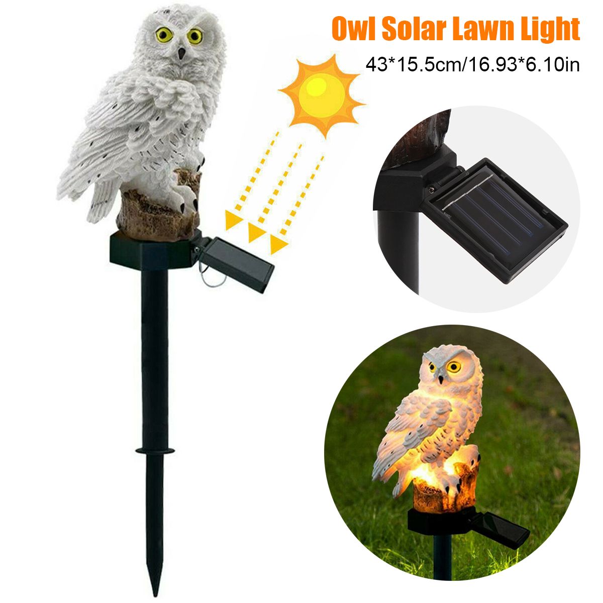 Solar-Powered-Owl-LED-Lawn-Light-Waterproof-Garden-Yard-Landscape-Ornament-Lamp-1763045