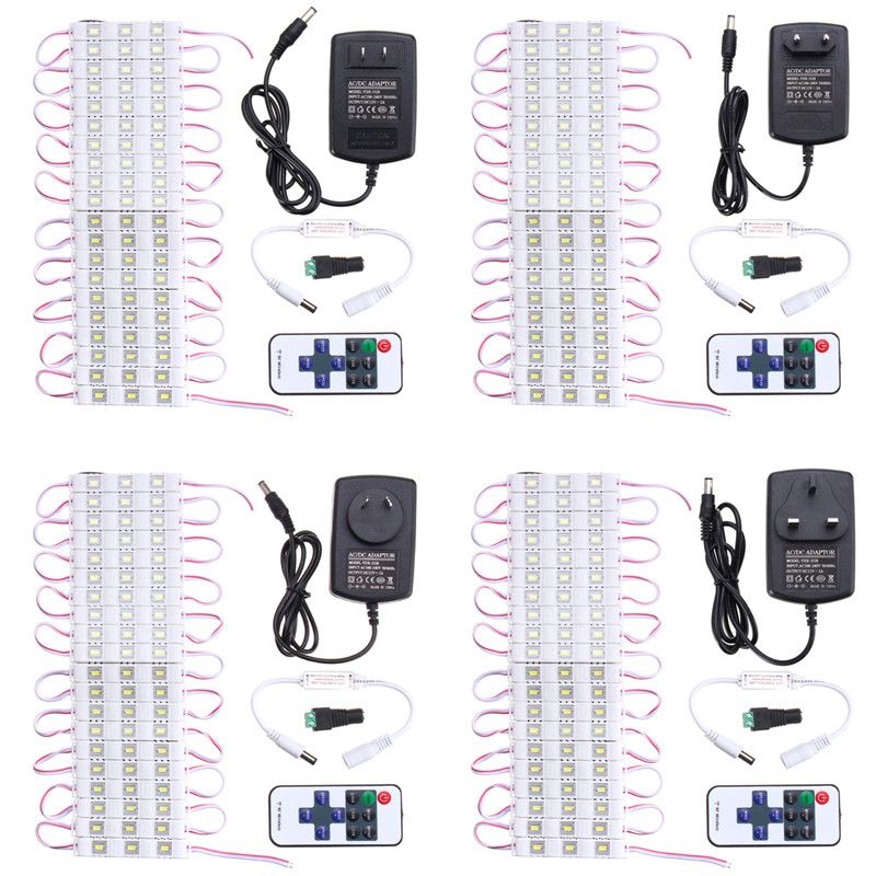 3M-Waterproof-SMD5630-LED-White-Mirror-Makeup-Module-Strip-Light--Remote-Control-AC110-240V-1148297