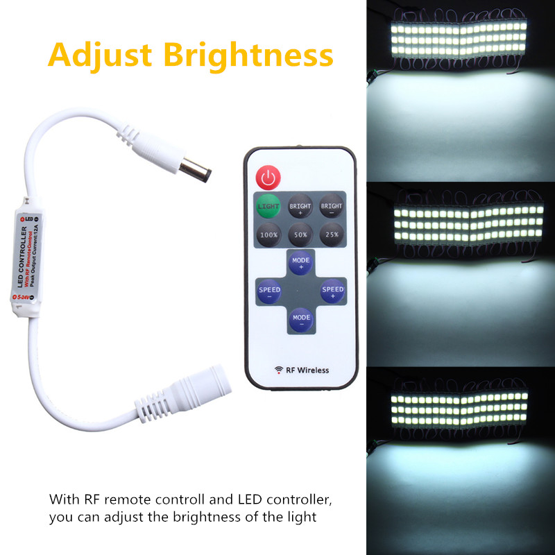 3M-Waterproof-SMD5630-LED-White-Mirror-Makeup-Module-Strip-Light--Remote-Control-AC110-240V-1148297