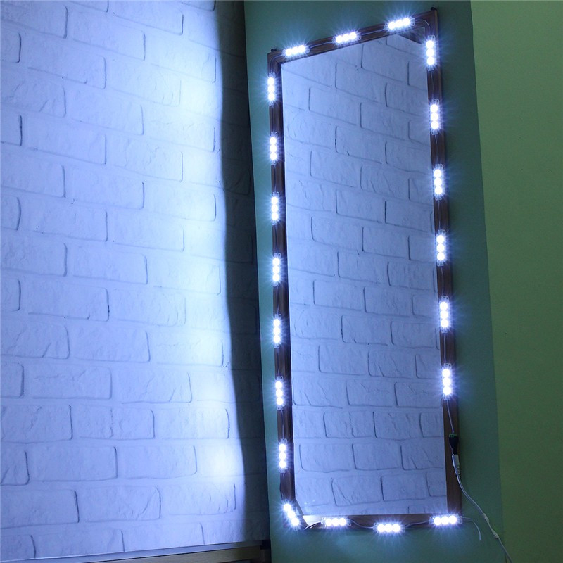 3M-Waterproof-SMD5630-LED-White-Mirror-Makeup-Module-Strip-Light--Remote-Control-AC110-240V-1148297