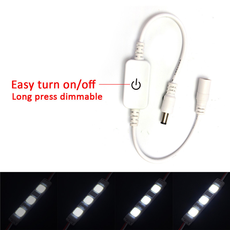 6W-SMD5630-Dimmable-Waterproof-White-30-LED-Module-Strip-Light-Cabinet-Mirror-Lamp-Kit-AC110-240V-1292534