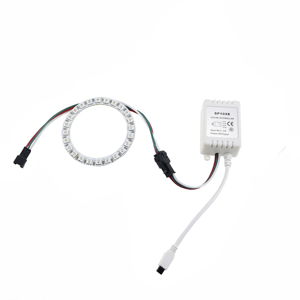 DC5V-24-Bits-Pixel-Ring-Individually-Addressable-Round-DIY-WS2812B-5050-RGB-LED-Module-Strip-1491086